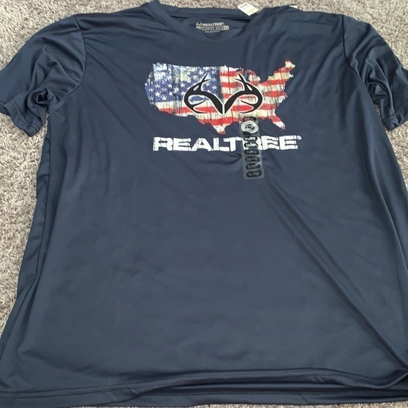 Realtree Other - Real tree size XL America blue super soft shirt men's